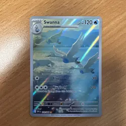 Pokemon Swanna 110/086 Sv: White Flare Illustration Rare Holo Stage 1 Card - Image 1