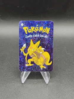 Kadabra Holo Pokemon Vintage 2000 Vending Prism Sticker Nintendo Rare - Image 1