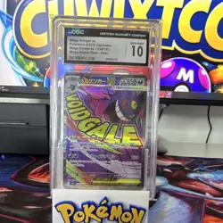 Pokemon TCG Mega Gengar ex Mega Dream ex Mega Attack Rare Holo Japanese CGC 10 … - Image 1