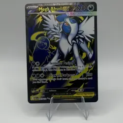 Mega Absol EX 161/132 Me01: Mega Evolution Holo Ultra Rare 280 HP English - Image 1