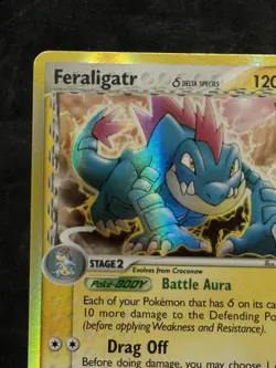 Pokemon TCG NM Feraligatr Delta Species 2/101 Dragon Frontiers Holo - Image 2