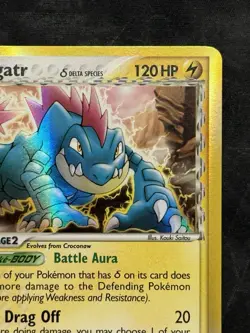 Pokemon TCG NM Feraligatr Delta Species 2/101 Dragon Frontiers Holo - Image 3