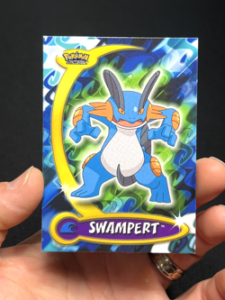Topps Pokemon Advanced Challenge Non Holo Swampert #74 LP - Image 1