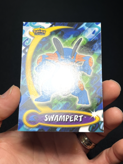 Topps Pokemon Advanced Challenge Non Holo Swampert #74 LP - Image 2