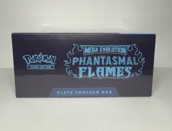 Pokemon TCG Mega Evolution Phantasmal Flames Elite Trainer Box ETB Sealed - Image 5