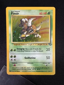 Pokemon TCG Pinsir Jungle 9/64 Holo Unlimited Holo Rare NM - Image 1