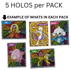 Pokemon ALL *HOLO*Slammer Black Box Limited Edition 4 Pack Booster Lot Set CCG - Image 2