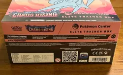 Pokemon Chaos Rising Pokemon Center ETB Elite Trainer Box Sealed Ready to Ship! - Image 5