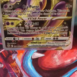 Pokemon Company Mewtwo VSTAR GG44/GG70 Crown Zenith Galarian Gallery Holo - Image 3