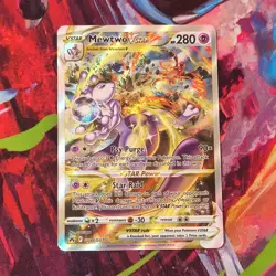 Pokemon Company Mewtwo VSTAR GG44/GG70 Crown Zenith Galarian Gallery Holo - Image 4