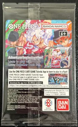 ONE PIECE TCG MONKEY.D.LUFFY COLLEGE BASKETBALL US VOYAGE PROMO P-055 SEALED - Image 2