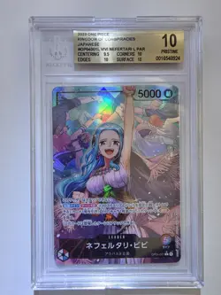 BGS 10 Nefeltari Vivi Leader Japanese One Piece OP04-001 L Kingdoms of Intrigue - Image 1