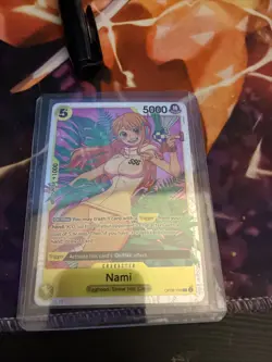 One Piece CCG Nami Alternate Art OP08-106 Sr Two Legends English - Image 1