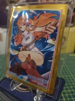 Official Bandai One Piece Tcg Sleeves Don Set (10 sleeves) Nami - Image 1