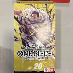 Bandai One Piece Yellow Charlotte Katakuri Starter Deck (ST-20) includes PRB 01 - Image 1
