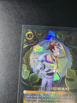 Wilds Unknown "You've Got a Friend in Me" Enchanted Disney Lorcana NM - Image 4