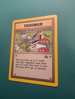 Pokemon Card 2000 WoTC Promo Computer Error Rockets Secret Machine 16/53 LP - Image 2