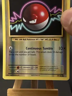 Pokemon Card Voltorb 39/108 Evolutions Reverse Holo Excellent Condition - Image 3