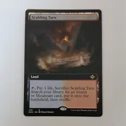 Wizards of the Coast Scalding Tarn Modern Horizons 2 Extended Art Rare Land EN - Image 1