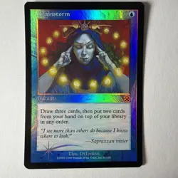 Brainstorm FOIL NM MTG - Image 1