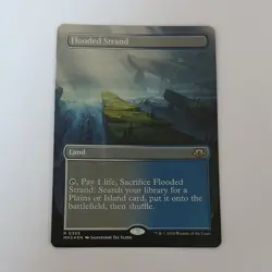 Wizards of the Coast Flooded Strand 353 Borderless Rare Foil Land EN - Image 1