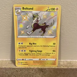 Boltund - SV040/SV122 - Shiny Rare Shining Fates Shiny Vault - Pokemon 2021 - NM - Image 1