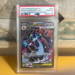 PSA 10 Charizard X Ex 023 Black Star Promo Mega Evolution UPC 2025 English - Image 1