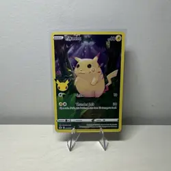 Pikachu 005/025 Celebrations 25th Anniversary Holo Rare Pokemon TCG Eng 2021 - Image 1