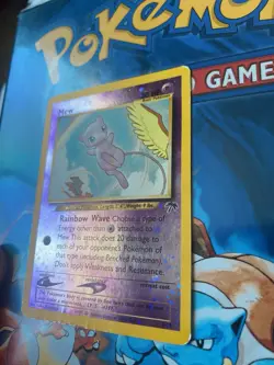 Pokemon Mew TCG 1/18 Southern Islands Reverse Holo With 1 Swirl - Image 5