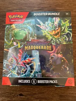Pokemon Scarlet & Violet Twilight Masquerade Booster Bundle New Sealed w/6 packs - Image 1