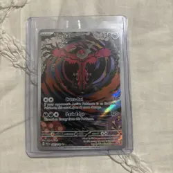Yveltal Illustration Rare 205/182 Pokemon TCG - Paradox Rift PAR English - Image 3