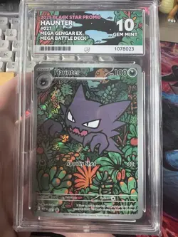 Haunter Pokemon MEP 027 Black Star Low Pop - Perfect Subgrades - ACE 10 - Image 3