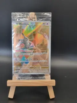 Pokemon Mimikyu SVP 075 Promo Sealed Scarlet & Violet Black Star Promo - Image 1