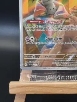 Pokemon Mimikyu SVP 075 Promo Sealed Scarlet & Violet Black Star Promo - Image 3