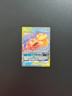Pokemon TCG Slowpoke & Psyduck GX 35/236 Sm Unified Minds Ultra Rare Holo - Image 1