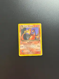 Pokemon TCG Dark Charizard (21) #21/82 Team Rocket 21/82 - Damaged - Image 1