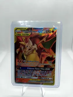 Charizard & Braixen GX 22/236 Holo GX Rare Cosmic Eclipse Near Mint - Image 1