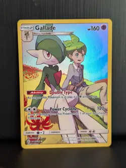 Gallade Secret Secret Rare SM Cosmic Eclipse 244/236 Psychic Holofoil Pokemon - Image 1