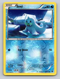 Seel 15/124 Common Fates Collide Pokemon Reverse Holo NM - Image 1