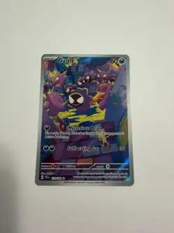 Gastly 177/162 SV05 Temporal Forces Illus Rare Holo EN 2024 Pokemon - Image 1