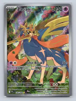 Zacian 100/094 Illustration Rare Phantasmal Flames Pokemon NM - Image 1