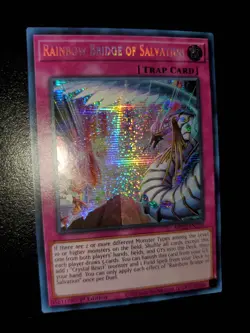 Yugioh Rainbow Bridge Of Salvation SCR 1st Ed. MP22-EN270 Near Mint - Image 2