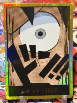 MONKEY D LUFFY GOLD DON!! - One Piece Don Card - Premium Booster Vol. 1 PRB01 - Image 1