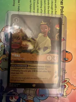 Disney Lorcana Tiana Restaurant Owner 16/204 Azurite Sea Non-Foil Legendary Card - Image 1