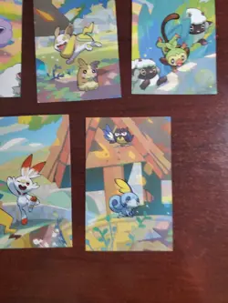 2020 Pokemon Tin Art Card Lot Of (5) Unique Pokemon Tin Art Exclusives. - Image 4