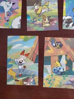 2020 Pokemon Tin Art Card Lot Of (5) Unique Pokemon Tin Art Exclusives. - Image 5