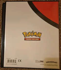 Pokemon Ultra PRO 4 Pocket Portfolio Binder – Poke Ball Design – Holds 80 Cards - Image 2