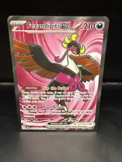 Pokemon TCG Fezandipiti EX Ultra Rare Shrouded Fable Card 084/064 NM/M Condition - Image 2