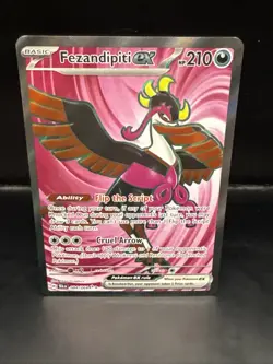 Pokemon TCG Fezandipiti EX Ultra Rare Shrouded Fable Card 084/064 NM/M Condition - Image 3