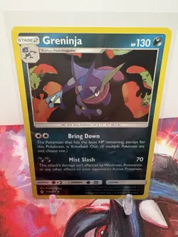 Greninja (Charizard Shadow) 117/214 Unbroken Bonds Holo Rare Holo Pokemon Card - Image 1